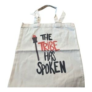 The Tribe Has Spoken Tote Bag Survivor Fan‎ Gift Drawstring Cotton